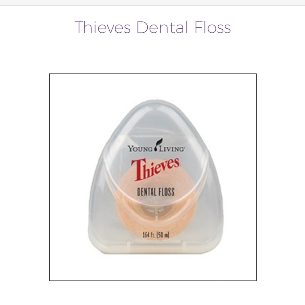 Young Living Thieves Dental Floss